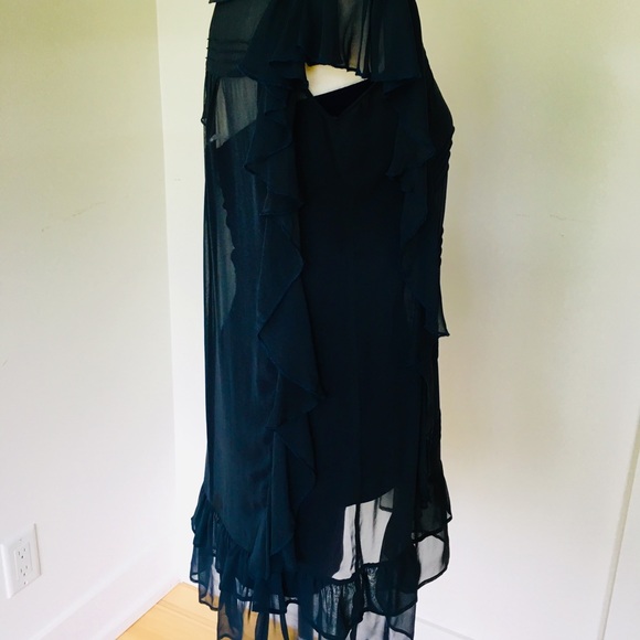 🦋CLEAR OUT🦋 Navy blue dress by NISSE - Picture 2 of 3